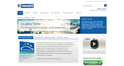 Desktop Screenshot of coparts.de