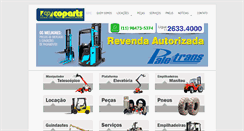 Desktop Screenshot of coparts.com.br